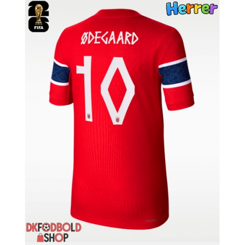 Norge Martin Odegaard #10 Hjemmebanetrøje VM 2026 Kort ærmer